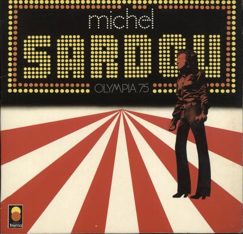Michel Sardou Olympia 75 vinyl LP album (LP record) French M3SLPOL696079
