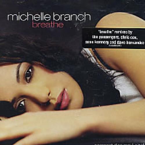 Michelle Branch Breathe CD single (CD5 / 5") US MIBC5BR273273