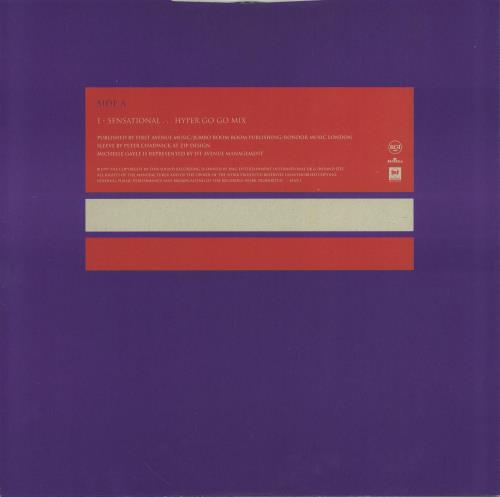 Michelle Gayle Sensation - Hyper Go-Go Mix 12" vinyl single (12 inch record / Maxi-single) UK MGL12SE83996