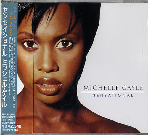 Michelle Gayle Sensational CD album (CDLP) Japanese MGLCDSE83438