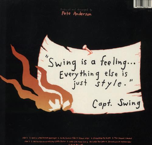 Michelle Shocked Captain Swing vinyl LP album (LP record) UK SHOLPCA244725