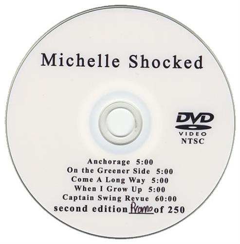 Michelle Shocked Michelle Shocked promo DVD-R US SHODRMI405409