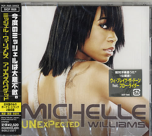 Michelle Williams Unexpected CD album (CDLP) Japanese M.WCDUN632328