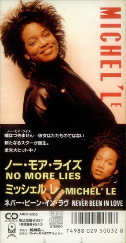 Michel'le No More Lies 3" CD single (CD3) Japanese MLLC3NO543586