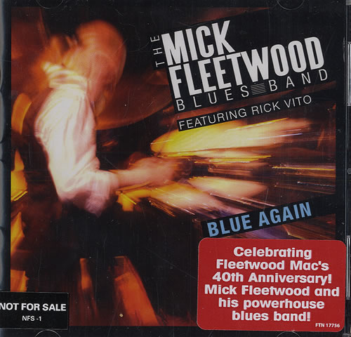 Mick Fleetwood Blue Again CD album (CDLP) US MFLCDBL479183