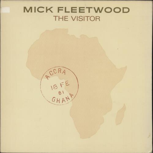 Mick Fleetwood The Visitor - Promo Stamp vinyl LP album (LP record) US MFLLPTH624436