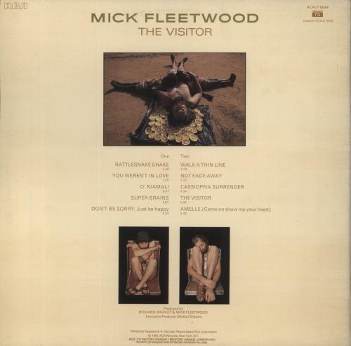 Mick Fleetwood The Visitor vinyl LP album (LP record) UK MFLLPTH256707