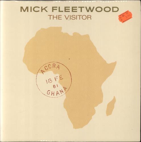 Mick Fleetwood The Visitor vinyl LP album (LP record) German MFLLPTH690450