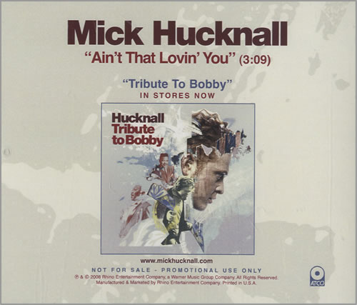 Mick Hucknall Ain't That Lovin' You CD-R acetate US HU5CRAI455613