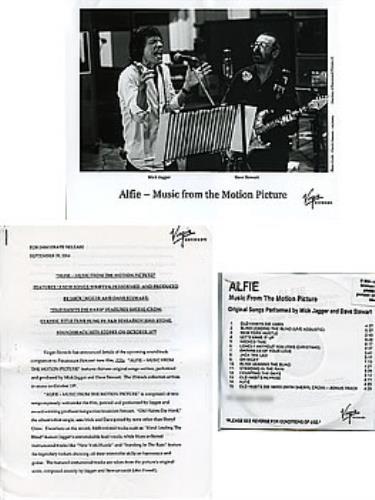 Mick Jagger Alfie CD-R acetate US MKJCRAL312959