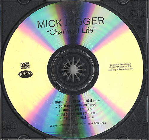 Mick Jagger Charmed Life - The American Dance Radio Edits CD-R acetate US MKJCRCH451537