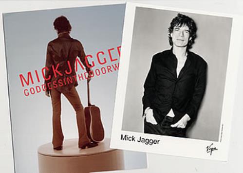 Mick Jagger Goddess In The Doorway media press pack US MKJPPGO203936