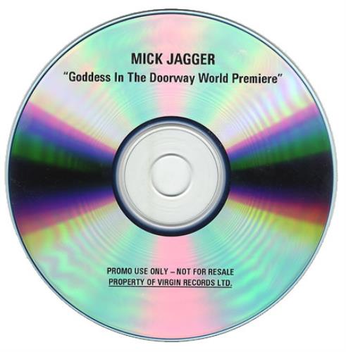 Mick Jagger Goddess In The Doorway CD-R acetate UK MKJCRGO377798