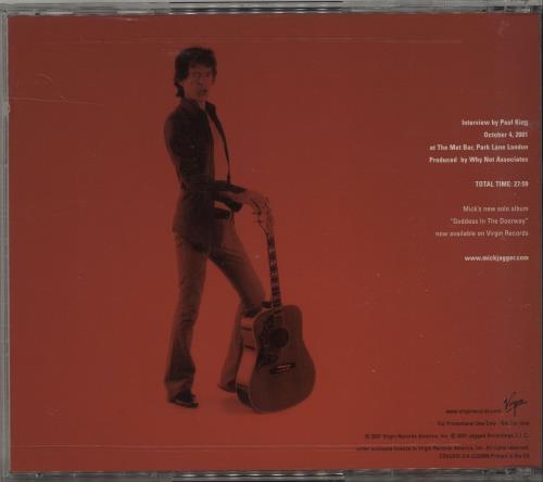 Mick Jagger Interview Disc CD album (CDLP) UK MKJCDIN208692