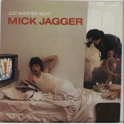 Mick Jagger Just Another Night 7" vinyl single (7 inch record / 45) Spanish MKJ07JU59414
