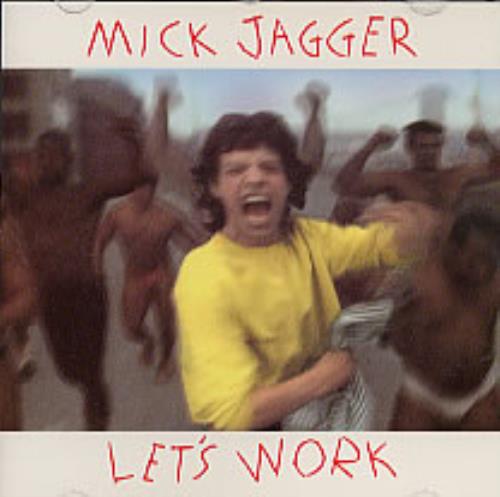 Mick Jagger Let's Work CD single (CD5 / 5") UK MKJC5LE30262