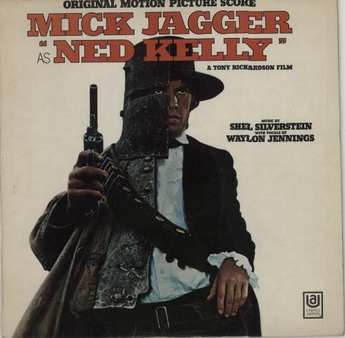 Mick Jagger Ned Kelly - Orig Red & Pink Label vinyl LP album (LP record) UK MKJLPNE50295