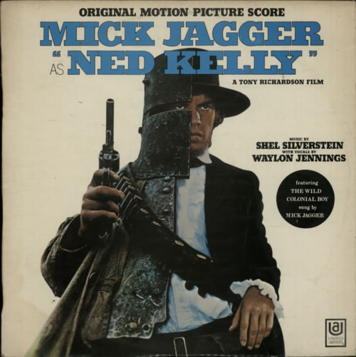 Mick Jagger Ned Kelly vinyl LP album (LP record) New Zealand MKJLPNE622312
