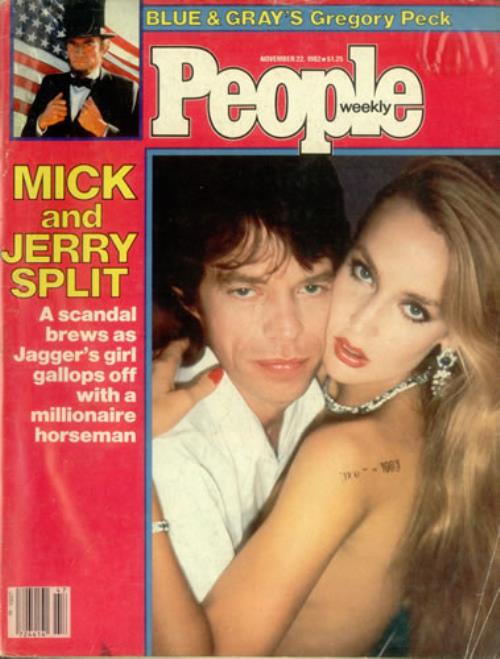 Mick Jagger People Weekly magazine US MKJMAPE436179