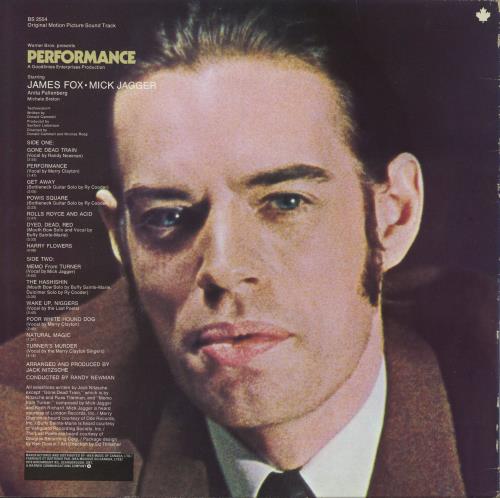 Mick Jagger Performance vinyl LP album (LP record) Canadian MKJLPPE794091