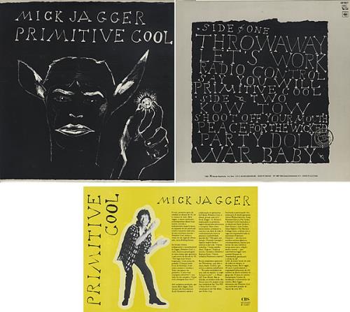 Mick Jagger Primitive Cool vinyl LP album (LP record) Brazilian MKJLPPR330737