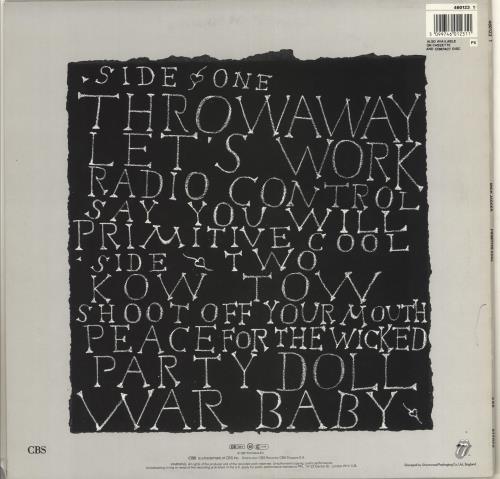 Mick Jagger Primitive Cool vinyl LP album (LP record) UK MKJLPPR716749