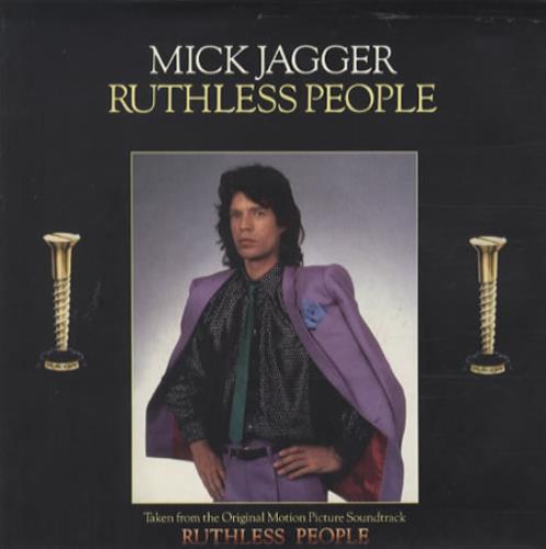 Mick Jagger Ruthless People 7" vinyl single (7 inch record / 45) US MKJ07RU46881