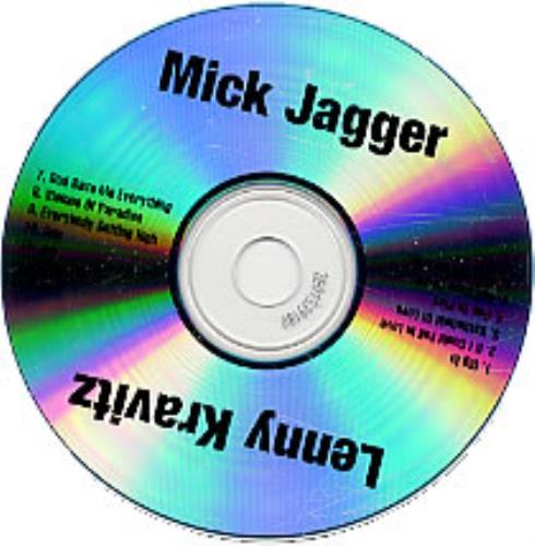 Mick Jagger Sampler CD-R acetate US MKJCRSA206122