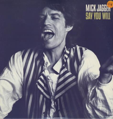 Mick Jagger Say You Will - Gold Stamp 12" vinyl single (12 inch record / Maxi-single) US MKJ12SA19087