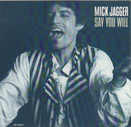 Mick Jagger Say You Will 7" vinyl single (7 inch record / 45) Australian MKJ07SA59248