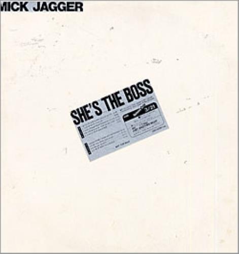 Mick Jagger She's The Boss vinyl LP album (LP record) Japanese MKJLPSH217249