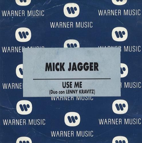 Mick Jagger Use Me 7" vinyl single (7 inch record / 45) Spanish MKJ07US40487