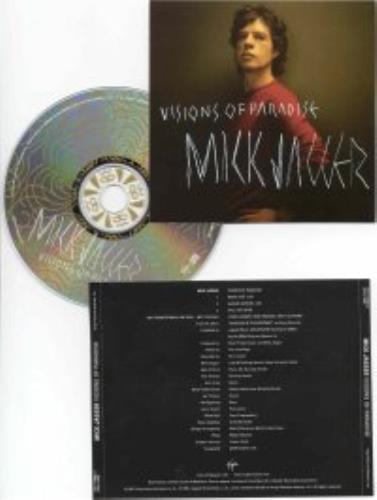 Mick Jagger Visions Of Paradise CD single (CD5 / 5") US MKJC5VI204032