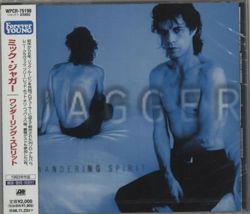 Mick Jagger Wandering Spirit CD album (CDLP) Japanese MKJCDWA685499