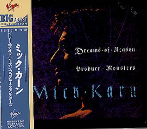 Mick Karn Dreams Of Reason CD album (CDLP) Japanese M-KCDDR349400