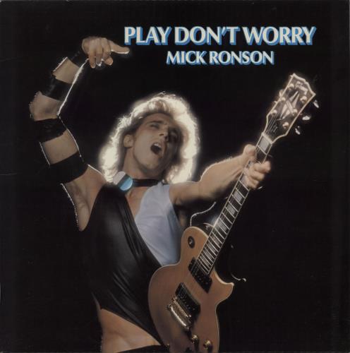 Mick Ronson Play Don't Worry - EX vinyl LP album (LP record) UK MKRLPPL764027