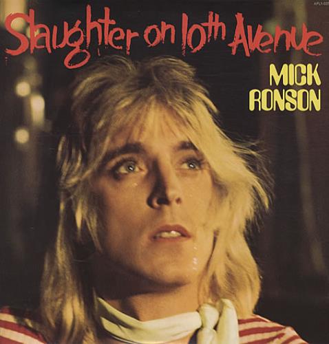 Mick Ronson Slaughter On 10th Avenue vinyl LP album (LP record) UK MKRLPSL151332