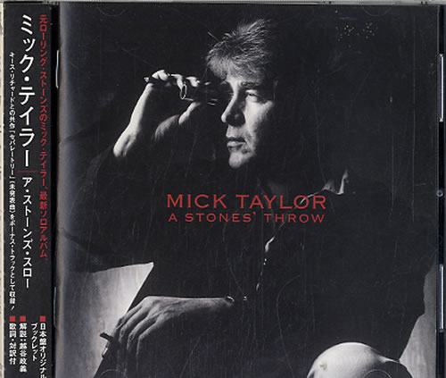 Mick Taylor A Stone's Throw CD album (CDLP) Japanese MITCDAS132254