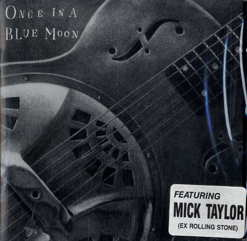 Mick Taylor Once In A Blue Moon CD album (CDLP) US MITCDON41077