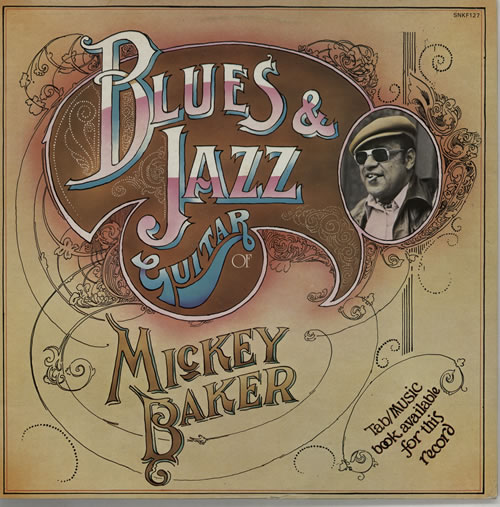Mickey Baker Blues & Jazz Guitar vinyl LP album (LP record) UK N1HLPBL611700