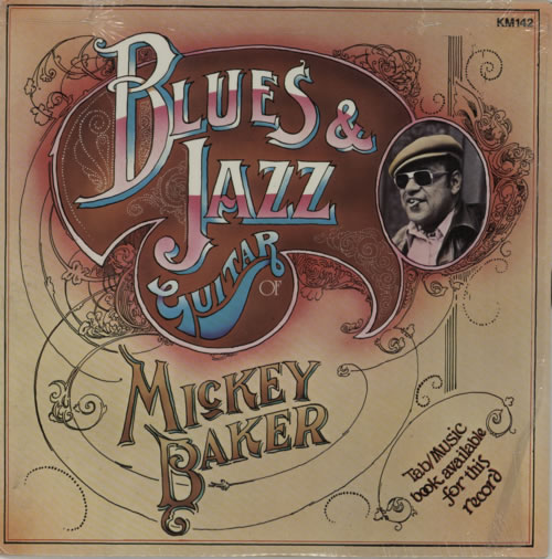Mickey Baker Blues & Jazz Guitar vinyl LP album (LP record) US N1HLPBL614778
