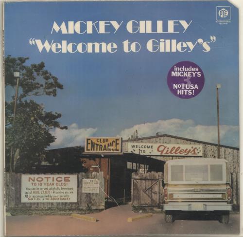 Mickey Gilley "Welcome To Gilley's" 7" vinyl single (7 inch record / 45) UK 2MG07WE699492