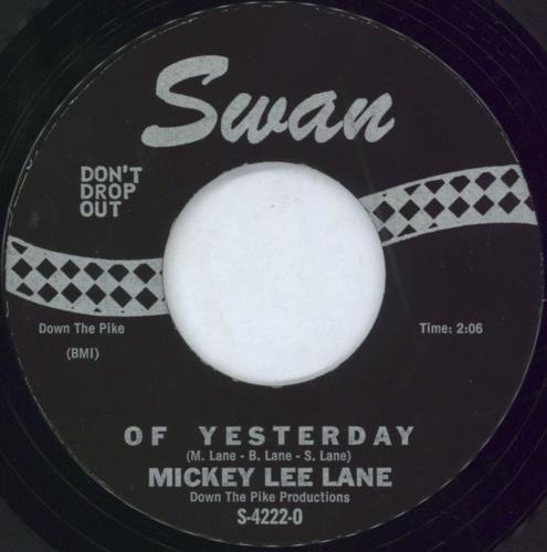 Mickey Lee Lane Hey Sah-Lo-Ney 7" vinyl single (7 inch record / 45) US 3RL07HE784719