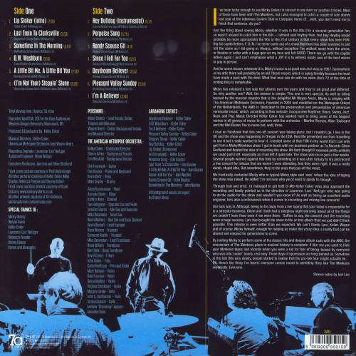 Micky Dolenz Out Of Nowhere picture disc LP (vinyl picture disc album) UK DLZPDOU832118