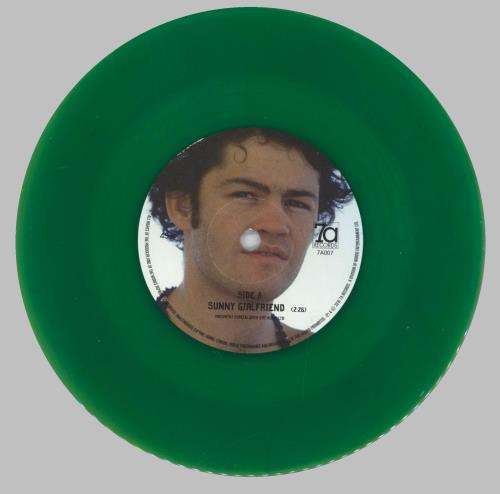 Micky Dolenz Sunny Girlfriend - Green Vinyl 7" vinyl single (7 inch record / 45) UK DLZ07SU828497