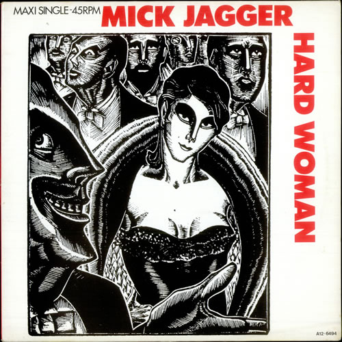 Mick Jagger Hard Woman Dutch 12" vinyl single (12 inch record / Maxi