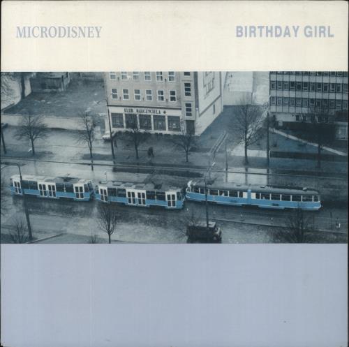 Microdisney Birthday Girl 12" vinyl single (12 inch record / Maxi-single) UK MCD12BI862361