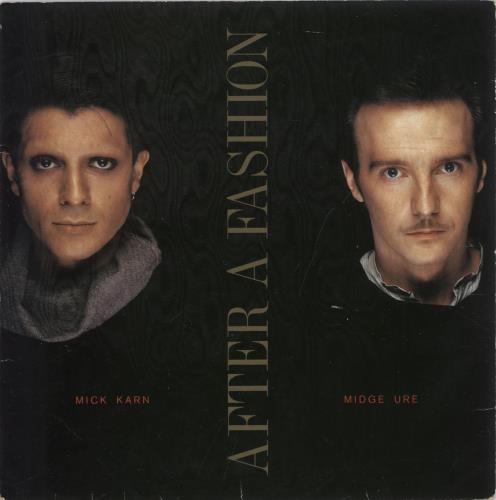 Midge Ure After A Fashion 7" vinyl single (7 inch record / 45) UK URE07AF94141