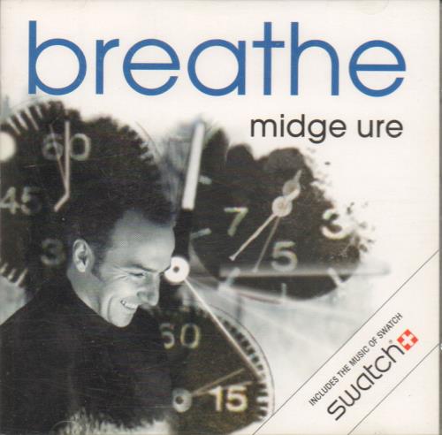Midge Ure Breathe CD album (CDLP) UK URECDBR672826