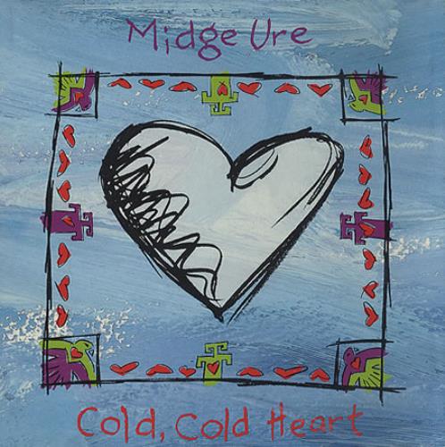 Midge Ure Cold Cold Heart - Fade Version CD single (CD5 / 5") US UREC5CO19348